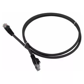 Патч-корд LANMASTER LAN-PC45/U6-2.0-BK