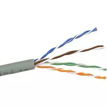Патч-кордовый кабель LANMASTER LAN-5EFTP-PT-LSZH-GY