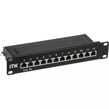 Патч-панель ITK ITK PP12-1UC5ES-D05-10