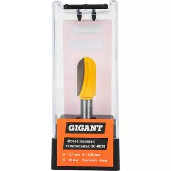 Пазовая гальтельная фреза Gigant GC-0038