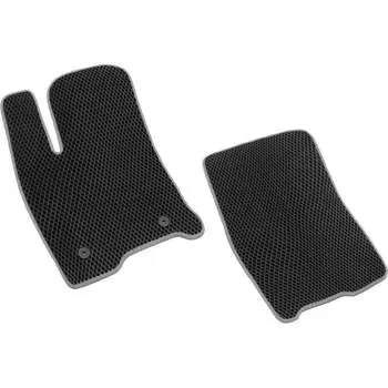 Передние коврики для Ford Fiesta V 2001 - 2008 Vicecar 2EV13004-светлосерый