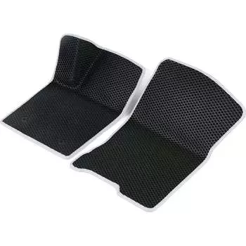 Передние коврики для Kia Ceed I 2006 - 2010 (Киа Сид 1) Vicecar 2DL23001-белый