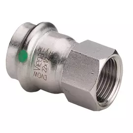 Переход viega вp 18 х 1/2" sanpress inox c sc-contur, нержавеющая сталь 436599