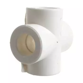 Переходная крестовина pro aqua pp-r белая d-25-20 мм pa17521b