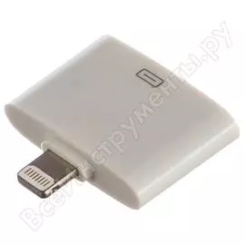 Переходник gembird apple 30 pin/папа/lightning 8 pin/мама a-usba-002