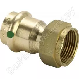 Переходник viega sanpress с sc-contur, пресс-резьба 28x1 1/2 305048