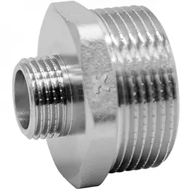 Переходной ниппель ivanci никелированный, наружная резьба 1"x3/4" ivc.104580.n.06