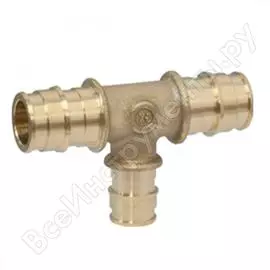 Переходной тройник для pe-x giacomini gx151 латунь, дн 25х20х20 gx151y025 127-0757