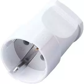 Переносная одноместная розетка STEKKER 32853