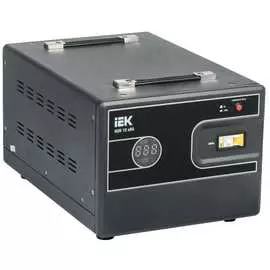 Переносной однофазный стабилизатор напряжения IEK HUB IVS21-1-010-13