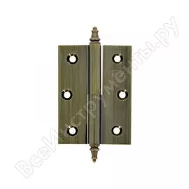Петля amig латунь антик izп 1007-120х80