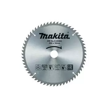 Пильный диск для дерева Makita D-65383
