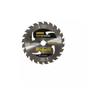 Пильный диск Hanskonner H9022-165-20-24T