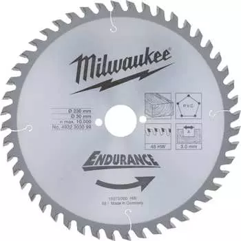 Пильный диск Milwaukee