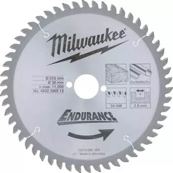 Пильный диск Milwaukee