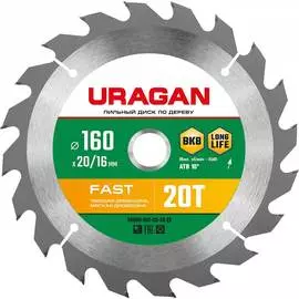 Пильный диск по дереву Uragan