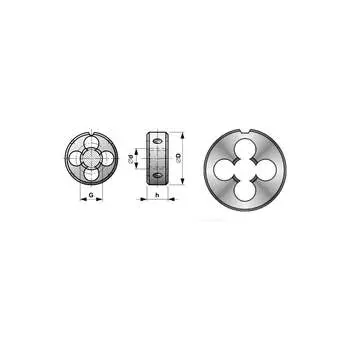 Плашка Bucovice Tools 212380