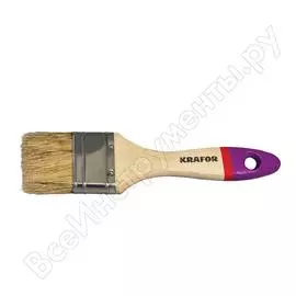 Плоская кисть KRAFOR ЕВРО №1 004-0010 49211