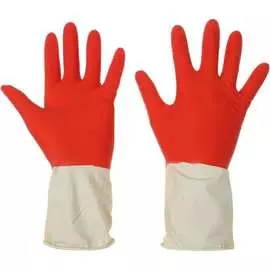 Плотные хозяйственные латексные перчатки Доляна