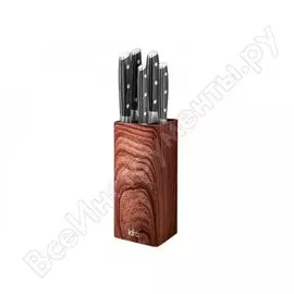 Универсальная подставка для ножей Lara LR05-102 Wood