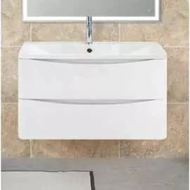 Подвесная база под раковину BelBagno ACQUA-1000-2C-SO-BL