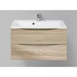 Подвесная база под раковину BelBagno MARINO-800-2C-SO-WO-P