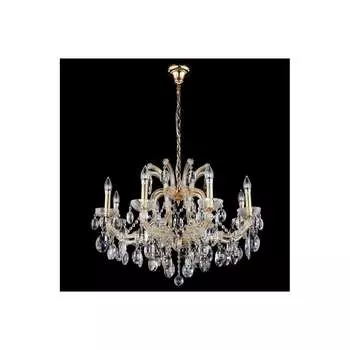 Подвесная люстра Crystal lux Hollywood SP8 Gold