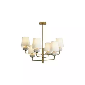 Подвесной светильник Freya Ceramics Латунь Металл FR2029PL-06BS
