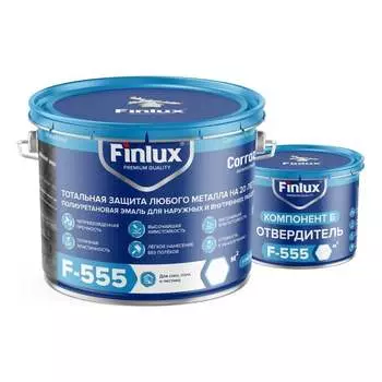 Полиуретановая эмаль Finlux F-555 4603783206285