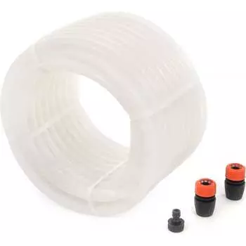 Поливочный шланг Жук Жук Люкс 3/4", 3-х слойный, прозрачный, 25 м 4630035337107
