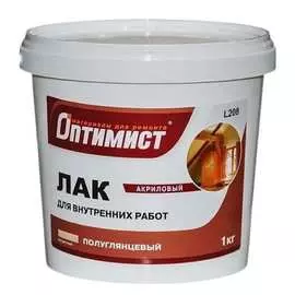 Полуглянцевый лак ОПТИМИСТ