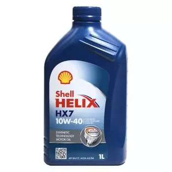 Полусинтетическое моторное масло SHELL