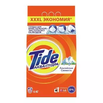 Порошок-автомат TIDE Альпийская свежесть 5413149837997