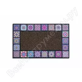 Придверный коврик Attribute MOSAIC QUADRO violet AMM275