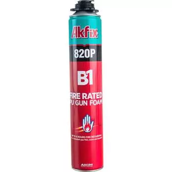 Профессиональная огнестойкая монтажная пена Akfix 820P B1 FA025