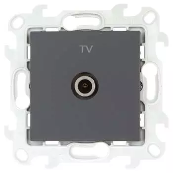 Проходная розетка TV Simon 2410475-038