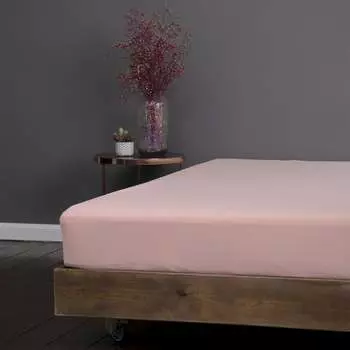 Простыня на резинке KUPU-KUPU VIOLETT KPV-90/розовый