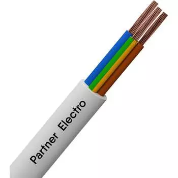 Провод Партнер-электро пвс P020G-03NP08MC-C050WT