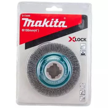 Проволочная гофрированная конусная щетка Makita D-73449