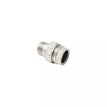 Прямой латунный никелированный соединитель STI D270-05000