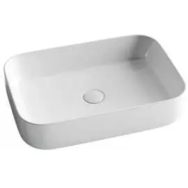 Прямоугольная накладная умывальник-чаша Ceramicanova Element CN5004