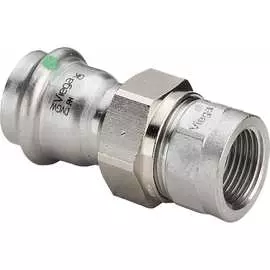 Разъемное соединение viega sanpress inox, с sc-contur, 35x1 1/4" 437541