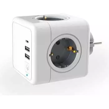 Разветвитель ROCKETSOCKET Cube Original 4 Euro GN1205