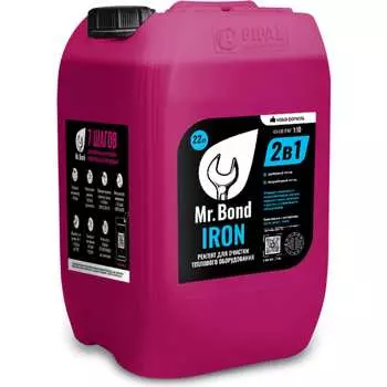 Реагент для промывки теплообменников Mr.Bond IRON MB2021010020