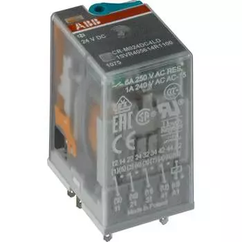 Реле ABB CR-M110DC4 110B DC 4ПК (6A) 1SVR405613R8000
