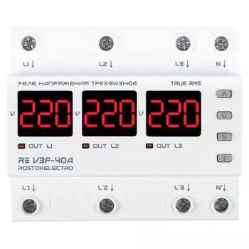 Реле напряжения ROSTOKELECTRO RE 46-305