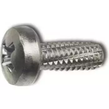 Резьбонарезающий оцинкованный винт ЦКИ М4x8, DIN7516A, 250 шт. 28595