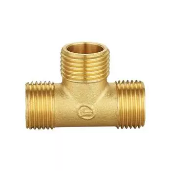 Резьбовой латунный тройник DOUBLE-LIN LL6135B (1")