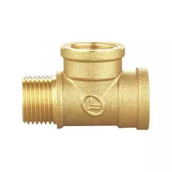 Резьбовой латунный тройник DOUBLE-LIN LL6121 (3/4")