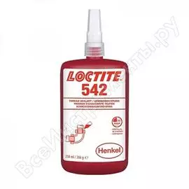 Резьбовой уплотнитель loctite 542 текучий 250мл 246614